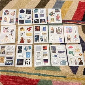 Taylor Swift Stickers -14 Sheets